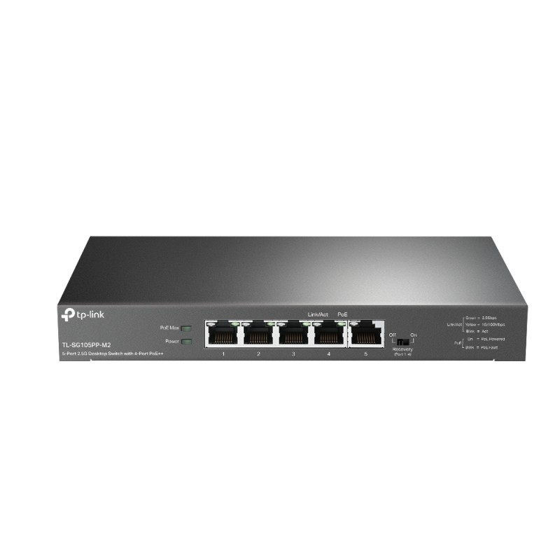 TP-Link TL-SG105PP-M2 commutateur réseau Non-géré Gigabit E | JDB-Info