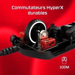 HyperX Pulsefire Haste 2 - Souris gaming (noir) | JDB-Info