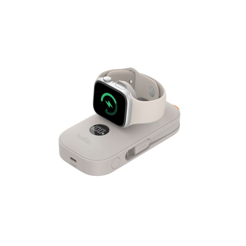 BELKIN BoostCharge Pro 10k Apple Watch 45w Sand
