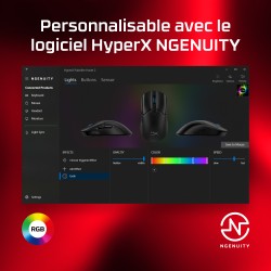 HyperX Pulsefire Haste 2 - Souris gaming (noir) | JDB-Info