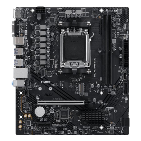 MSI PRO A620AM-B EVO carte mère AMD A620A Emplacement AM5 A | JDB-Info