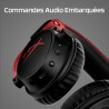 Casque gaming sans fil HyperX Cloud Alpha (noir-rouge) | JDB-Info