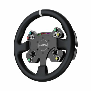 Moza Racing CS V2P Noir USB Volant PC | JDB-Info