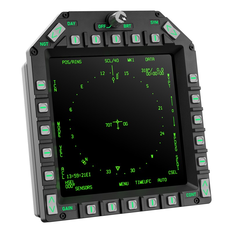 Moza Racing AMPCD Display Panel Flight display | JDB-Info