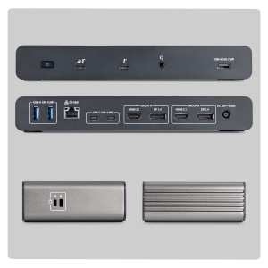StarTech.com 206UE-TB5USB4DOCK station d'accueil Avec fil T | JDB-Info