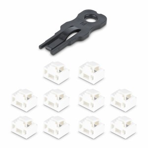 StarTech.com Verrous de Port RJ45, Lot de 10 Clés de Sécuri | JDB-Info