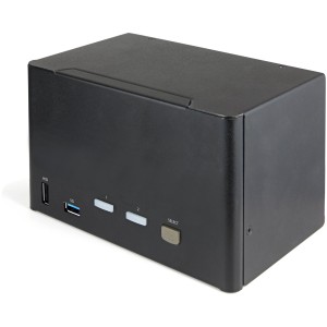 StarTech.com Switch KVM 2 Ports Quadruple Écran DisplayPort | JDB-Info