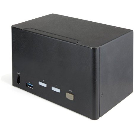 StarTech.com Switch KVM 2 Ports Quadruple Écran DisplayPort | JDB-Info