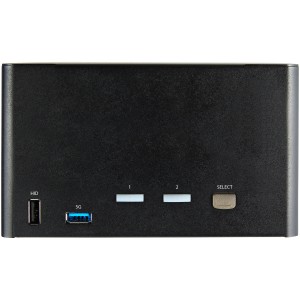 StarTech.com Switch KVM 2 Ports Quadruple Écran DisplayPort | JDB-Info