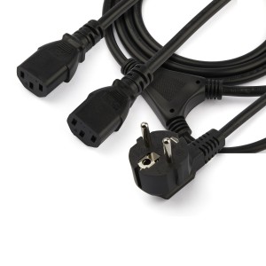 StarTech.com Cordon d'Alimentation en Y pour PC, 2m, 18AWG, | JDB-Info