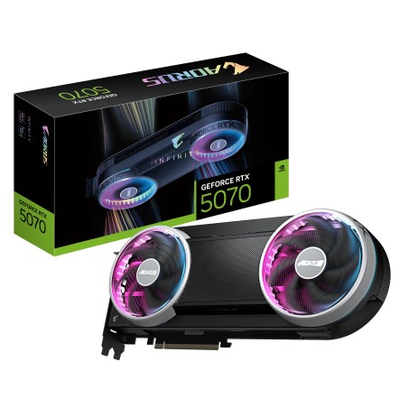 GIGABYTE AORUS GeForce RTX 5070 INFINITY 12G NVIDIA 12 Go G | JDB-Info