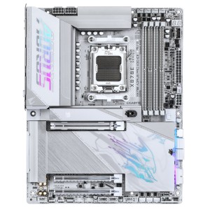 GIGABYTE X870E AORUS PRO X3D ICE AMD X870E Emplacement AM5 | JDB-Info