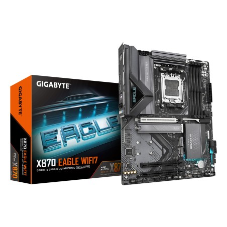 GIGABYTE X870 EAGLE WIFI7 carte mère AMD X870 Emplacement A | JDB-Info