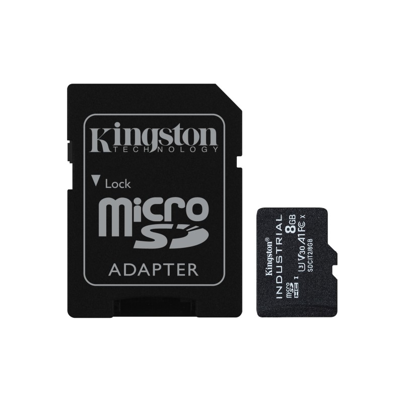 Kingston Technology Industrial 8 Go UHS-I Classe 10 | JDB-Info