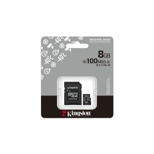 Kingston Technology Industrial 8 Go UHS-I Classe 10 | JDB-Info