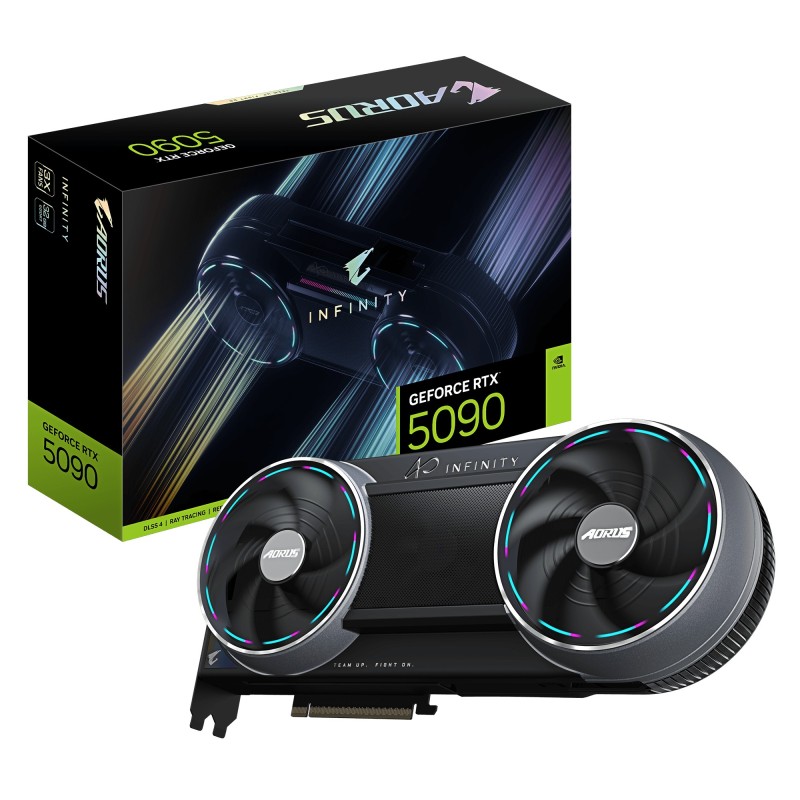 GIGABYTE AORUS GeForce RTX 5090 INFINITY 32G NVIDIA 32 Go | JDB-Info