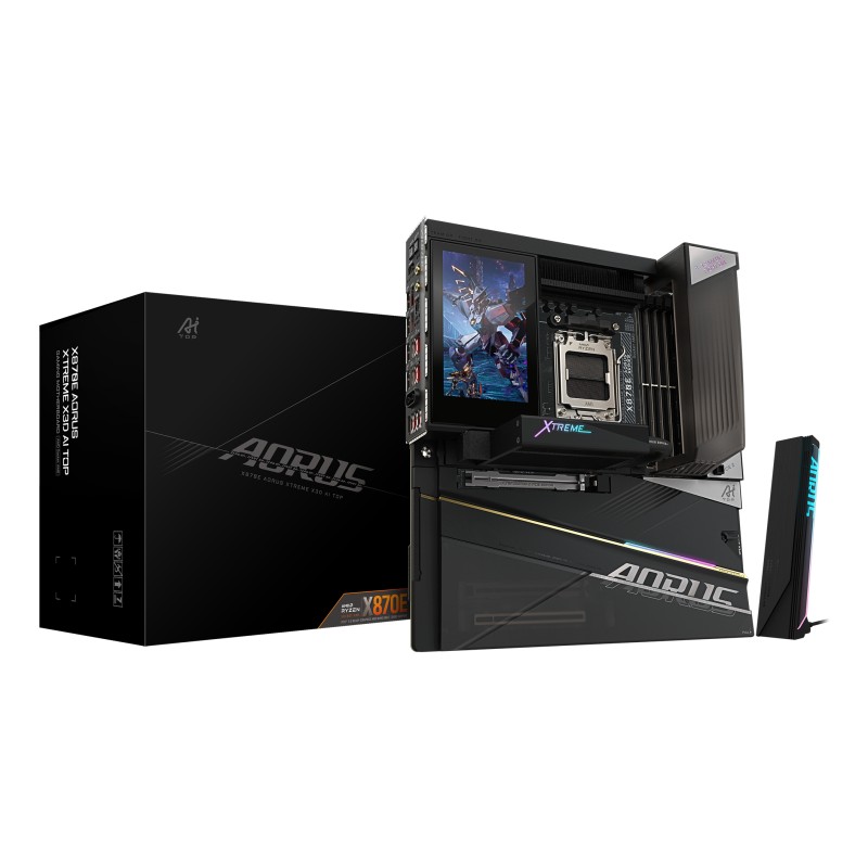 GIGABYTE X870E AORUS XTREME X3D AI TOP AMD X870E Emplacemen | JDB-Info