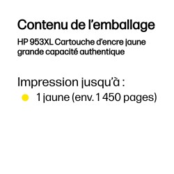 HP 953XL Cartouche d’encre jaune grande capacité authentiqu | JDB-Info