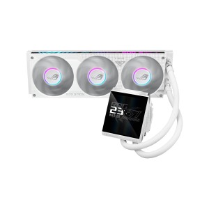 ASUS ROG Strix LC IV 360 ARGB LCD White Edition Processeur | JDB-Info