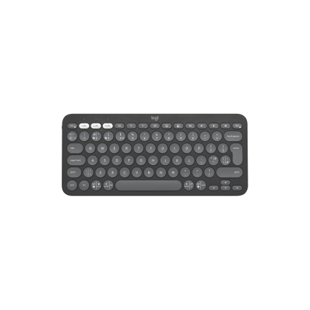 LOGITECH Pebble Keys 2 K380s - TONAL GRAPHITE - (UK) - BT - N/A - INTNL-973 - UNIVERSAL