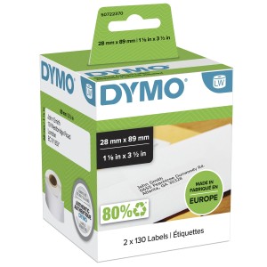 DYMO LW - Standard Address Labels - 28 x 89 mm - S0722370 I | JDB-Info