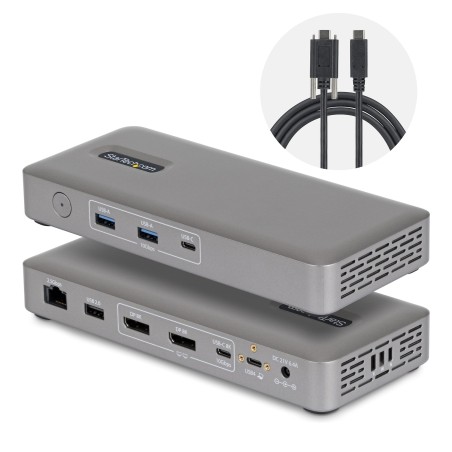 StarTech.com Station d'Accueil USB4, Double Sortie 4K 144Hz | JDB-Info