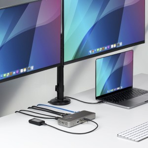 StarTech.com Station d'Accueil USB4, Double Sortie 4K 144Hz | JDB-Info