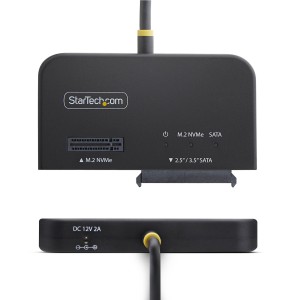 StarTech.com Adaptateur USB-C/USB-A vers M.2 NVMe et SATA 2 | JDB-Info