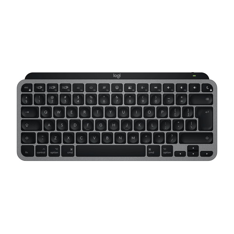 LOGITECH MX Keys Mini For Mac Minimalist Wireless Illuminated Keyboard Space Grey (US)