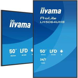 iiyama LH5064UHS-B1AG Écran d'affichage dynamique Écran pla | JDB-Info