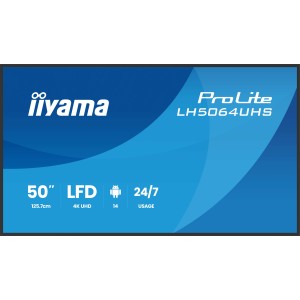 iiyama LH5064UHS-B1AG Écran d'affichage dynamique Écran pla | JDB-Info