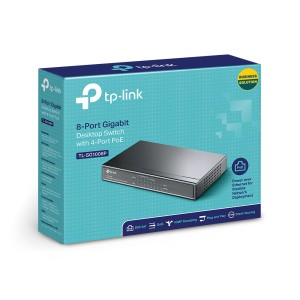 TP-Link TL-SG1008P commutateur réseau Non-géré Gigabit Ethe | JDB-Info