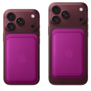 APPLE iPhone FineWoven Wallet with MagSafe Burgundy