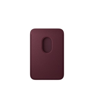 APPLE iPhone FineWoven Wallet with MagSafe Burgundy