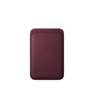 APPLE iPhone FineWoven Wallet with MagSafe Burgundy