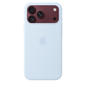 APPLE iPhone18 ProMax Silicone Case with MagSafe Crisp Blue