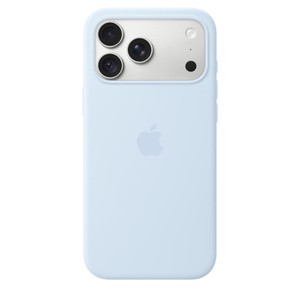 APPLE iPhone18 ProMax Silicone Case with MagSafe Crisp Blue