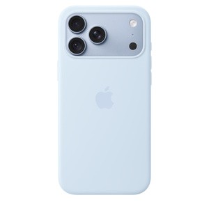 APPLE iPhone18 ProMax Silicone Case with MagSafe Crisp Blue
