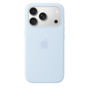 APPLE iPhone18Pro Silicone Case with MagSafe Crisp Blue