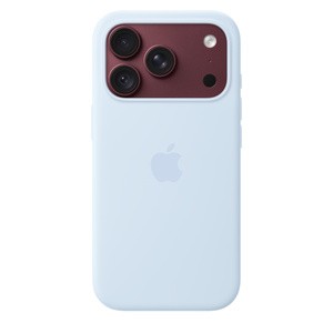 APPLE iPhone18Pro Silicone Case with MagSafe Crisp Blue