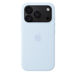 APPLE iPhone18Pro Silicone Case with MagSafe Crisp Blue