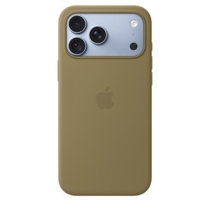APPLE iPhone18 ProMax Silicone Case with MagSafe Olive