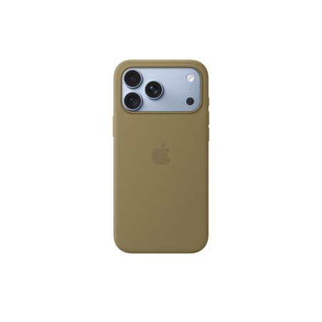 APPLE iPhone18 ProMax Silicone Case with MagSafe Olive