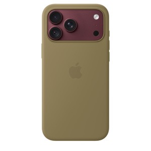 APPLE iPhone18 ProMax Silicone Case with MagSafe Olive