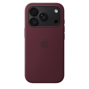 APPLE iPhone18Pro Silicone Case with MagSafe Burgundy
