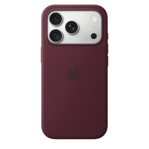 APPLE iPhone18Pro Silicone Case with MagSafe Burgundy