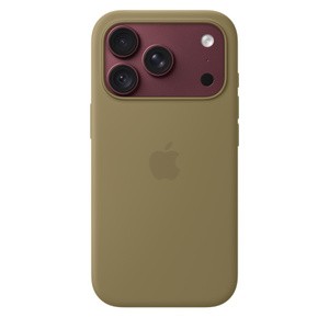 APPLE iPhone18Pro Silicone Case with MagSafe Olive