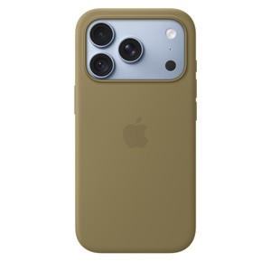 APPLE iPhone18Pro Silicone Case with MagSafe Olive