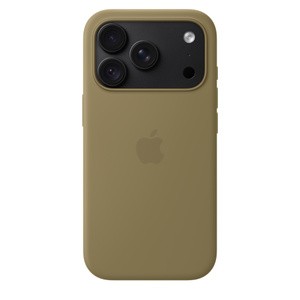 APPLE iPhone18Pro Silicone Case with MagSafe Olive