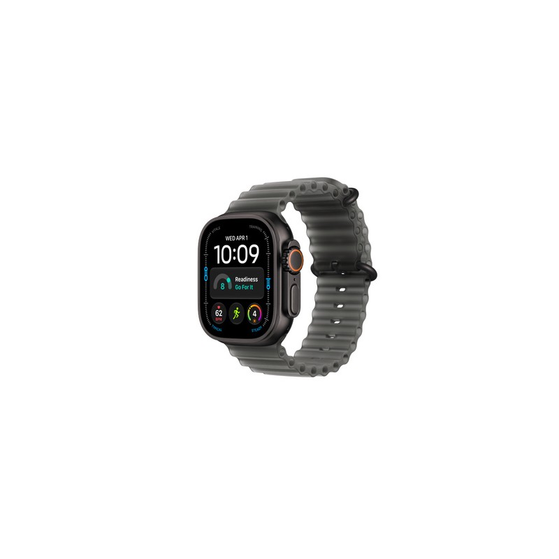 APPLE Watch Ultra 4 GPS + Cellular 49mm Black Titanium Case with Translucent Black Ocean Band
